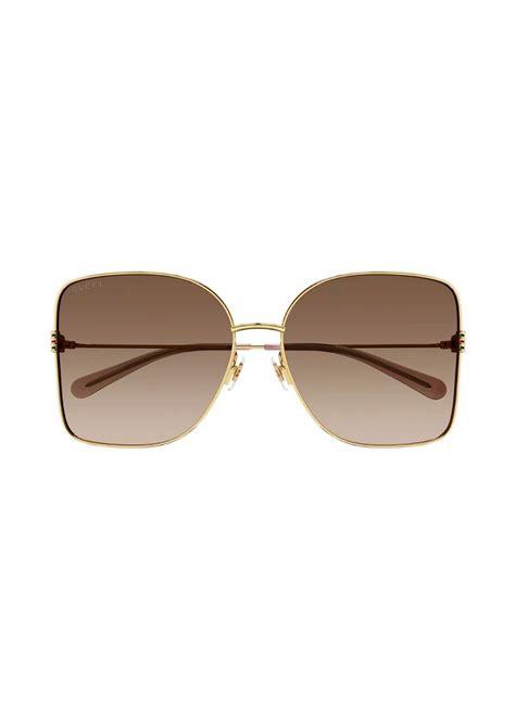 gucci green butterfly sunglasses|Gucci 60mm butterfly sunglasses.